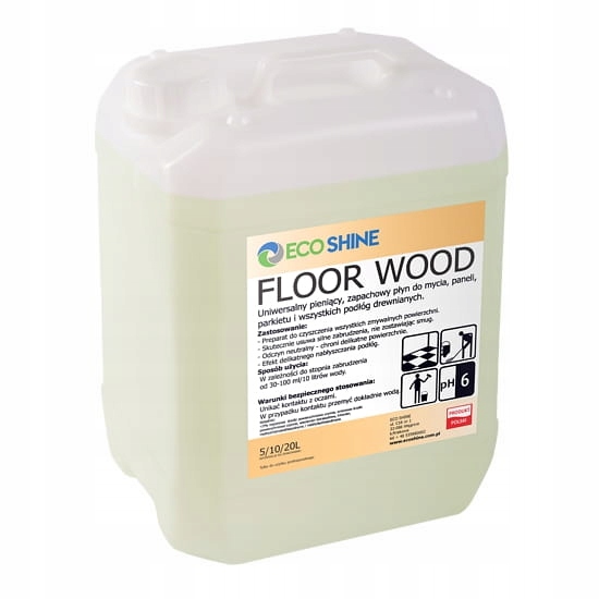

Floor Wood 5L - zapachowy płyn z woskiem do podłóg