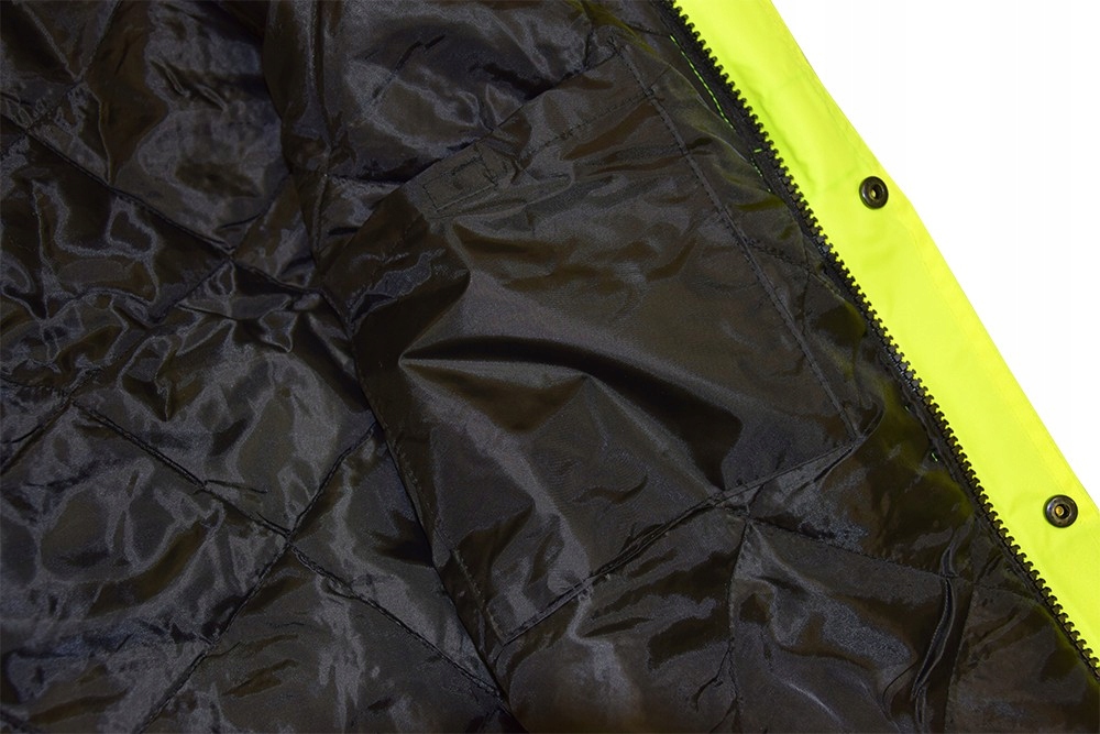 Kurtka Ocieplana Zimowa Robocza Odblaskowa Bomber Przeznaczenie uniwersalne