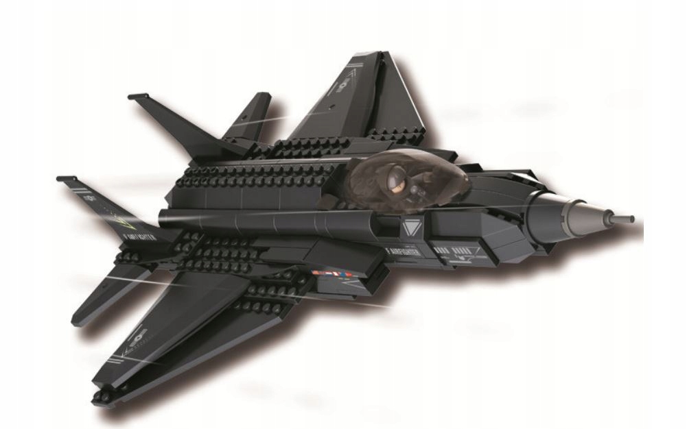 

Klocki Sluban Myśliwiec *F-35* Odrzutowiec Wojsko