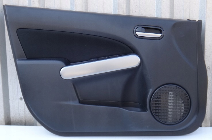 MAZDA 2 II РЕСТАЙЛИНГ 12 R ОБШИВКА ДВЕРИ ЛЕВЫЙ ПЕРЕД