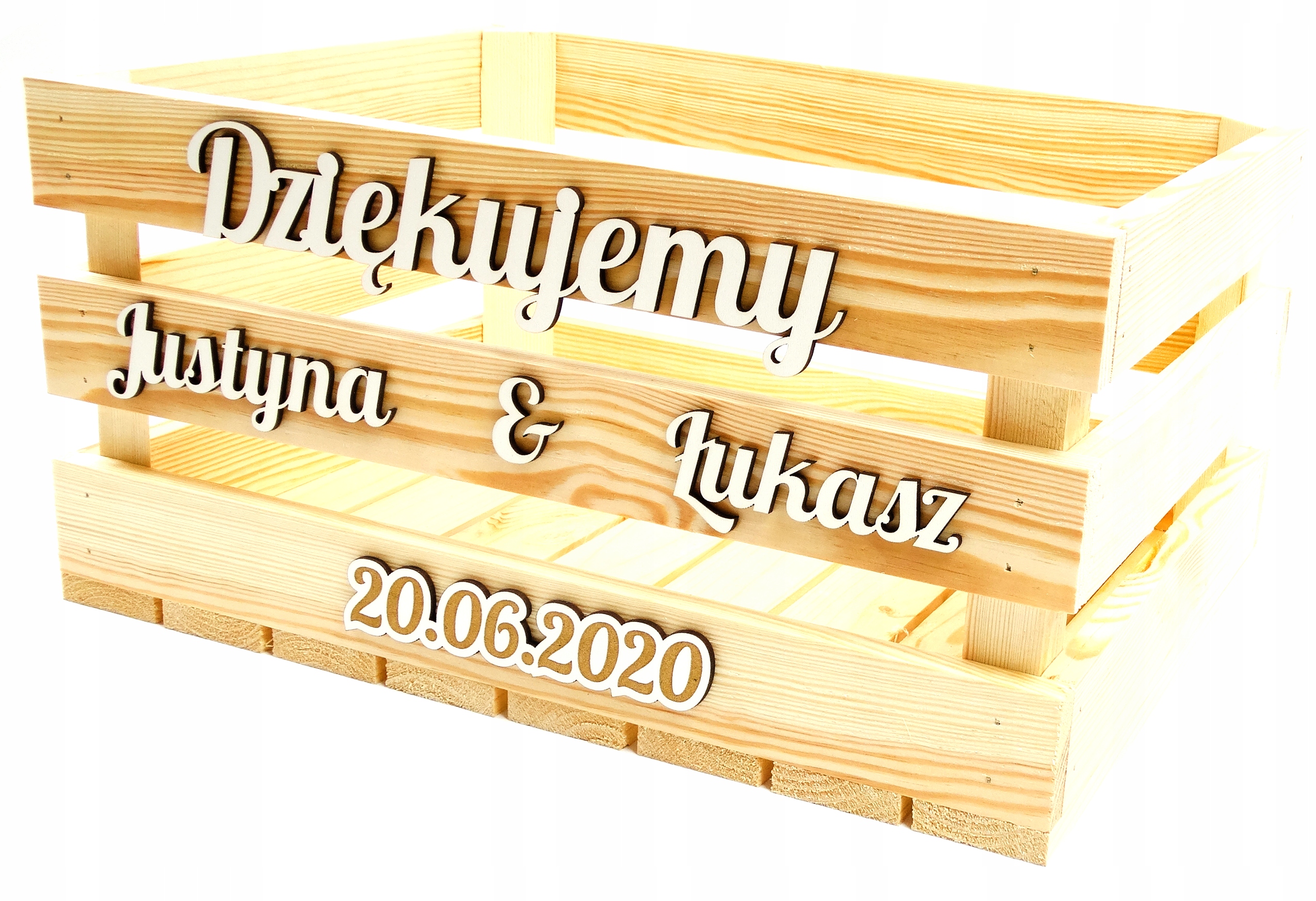 

Podziękowanie Dla Rodziców Skrzynka Dziękujemy XXL