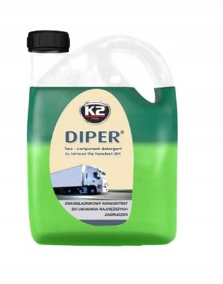 

K2 Diper 2KG Dwuskładnikowa Silna Piana Aktywna