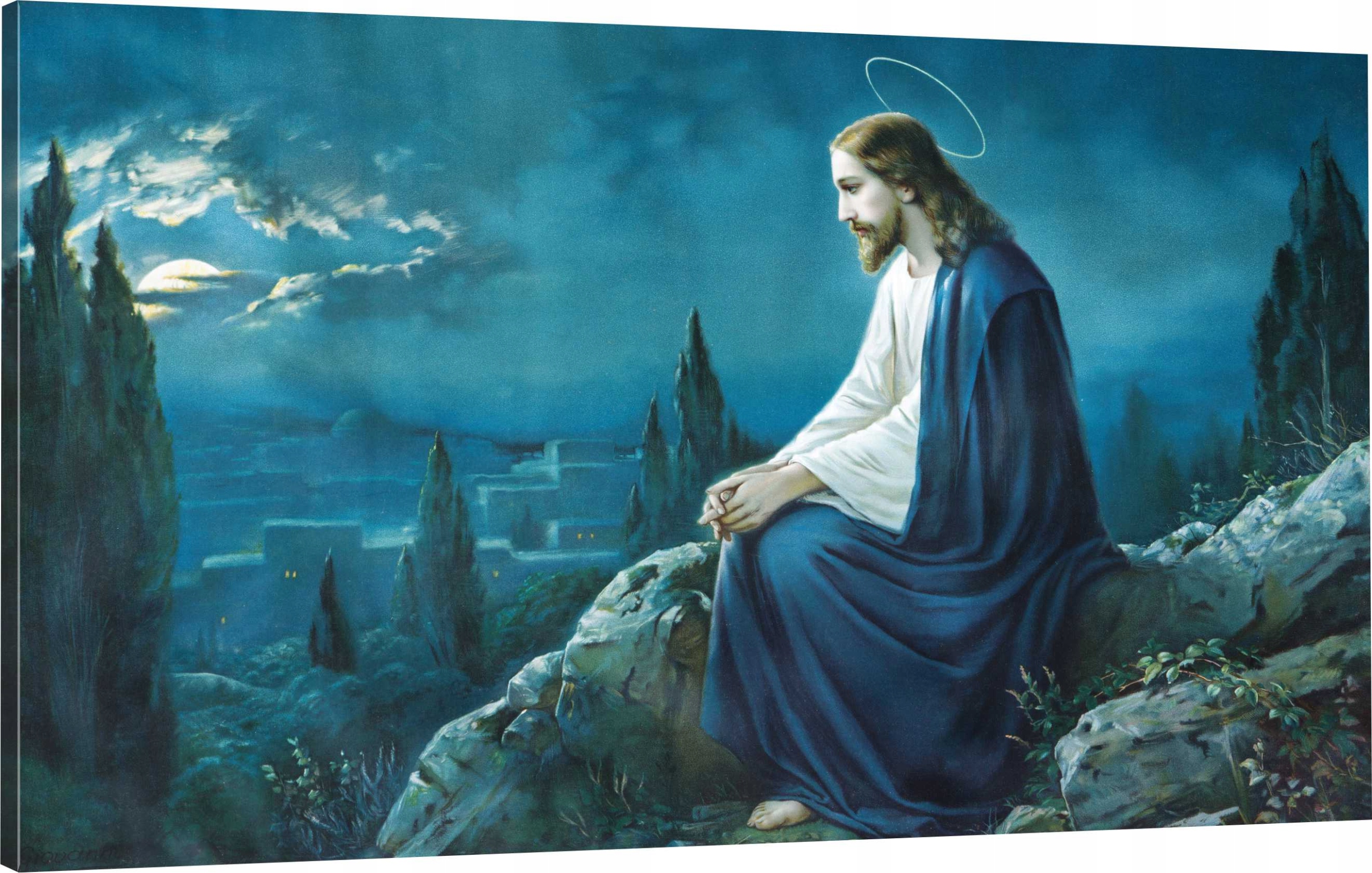 

Obraz Na Płótnie Jezus W Ogrodzie Oliwnym 110x70