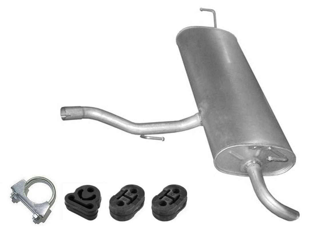 NISSAN QASHQAI 1.6i 2WD (OD 2006r.) TŁUMIK KOŃCOWY