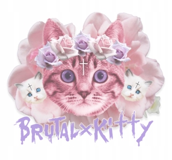 czapka beanie GO AWAY czarna pastel goth grunge Rozmiar uniwersalny