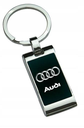 

Brelok do kluczyków metalowy z logo Audi
