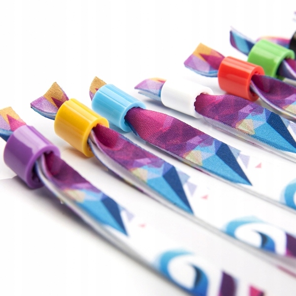 OPASKI EVENTOWE Z NADRUKIEM LOGO NAPISEM 100 SZTUK Producent inny