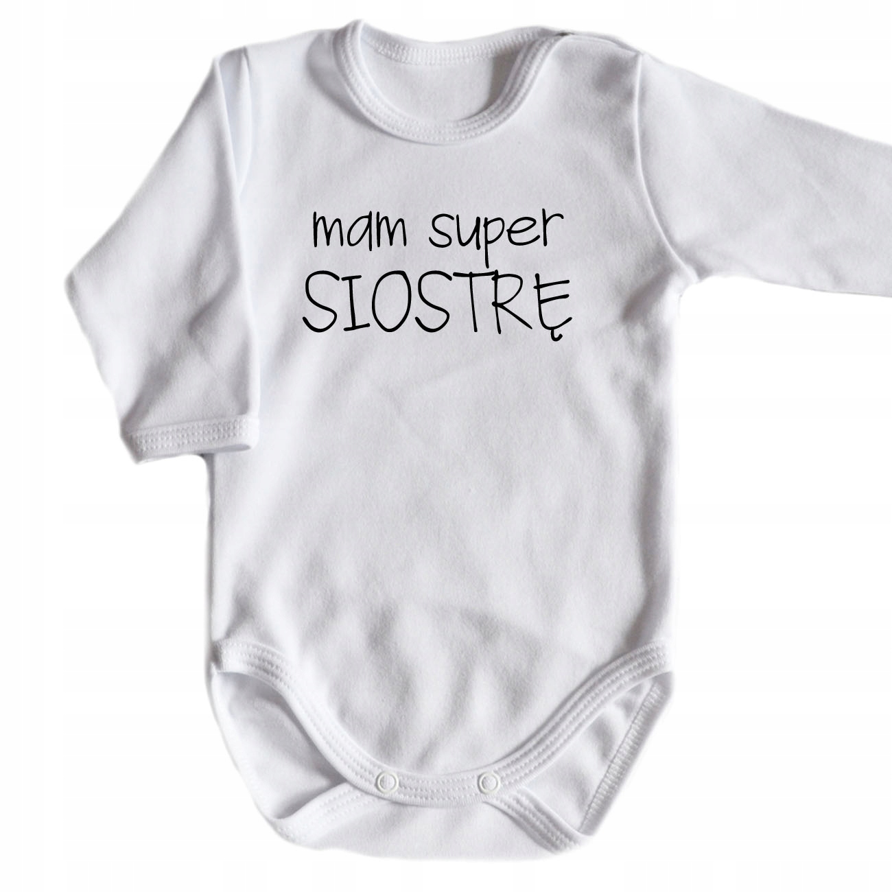 

Body niemowlęce Mam Super Siostrę bodziaki B-dr