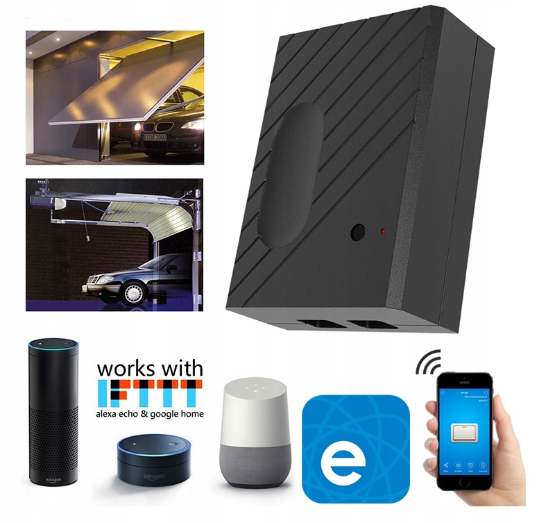 STEROWANIE BRAMĄ GARAŻ WIFI czujnik stanu Sonoff Kod producenta SE831