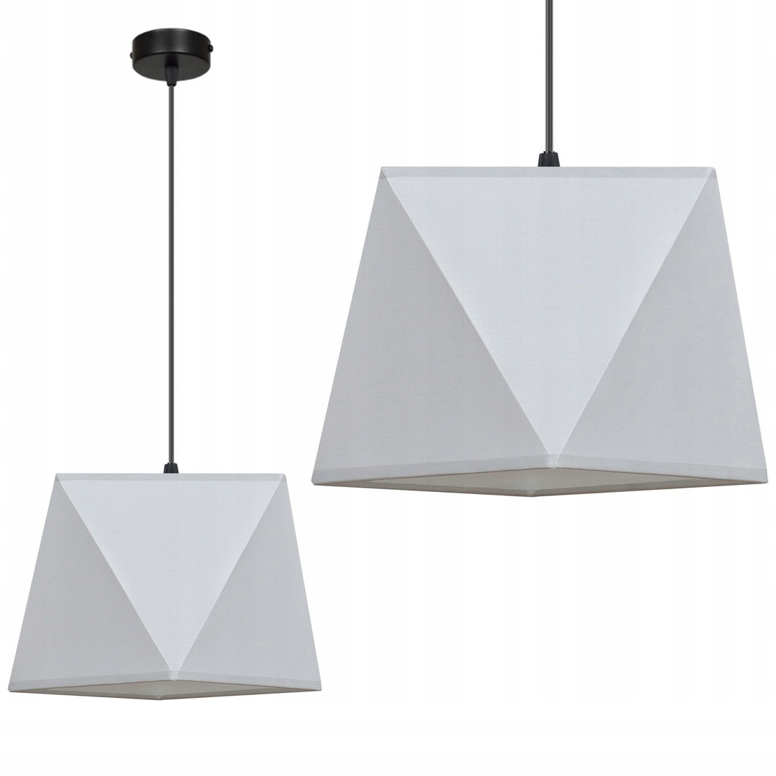 

Sufitowa Lampa Wisząca Żyrandol Plafon Diament Led