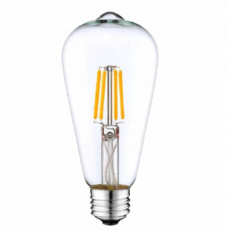 

Żarówka Led E27 Filament 8W Edison Ozdobna ST64