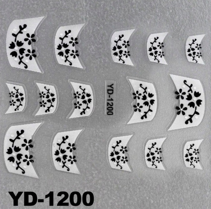 NAKLEJKI DO FRENCH MANICURE SAMOPRZYLEPNE RÓŻNE Marka JafraNails