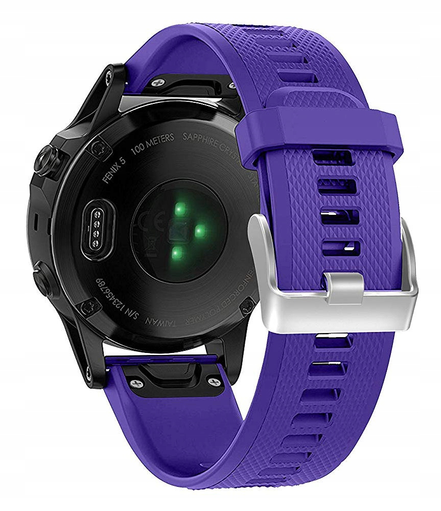 Fioletowy Pasek Garmin Forerunner 745 (szerokość 22mm)
