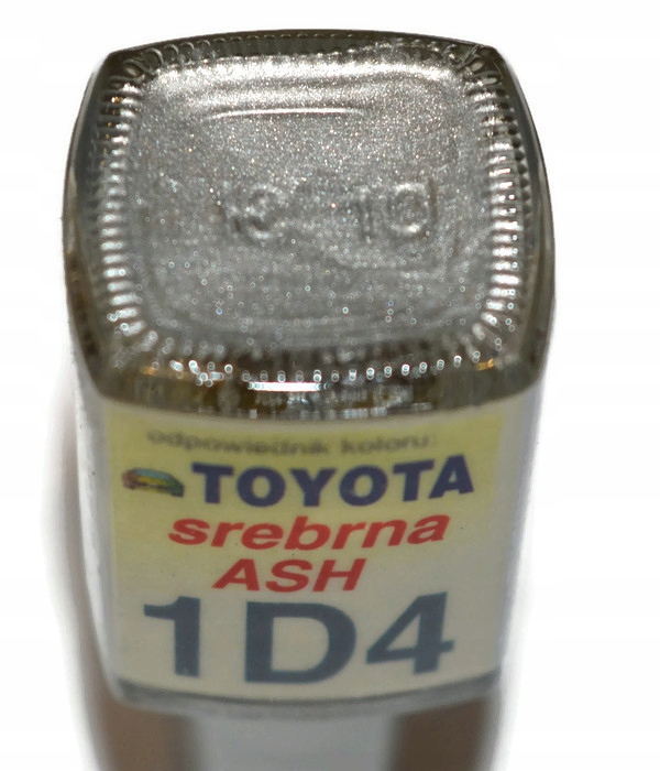 TOYOTA 1D4 SREBRNA ASH LAKIER ZAPRAWKA DO RYS ARA 10 ML