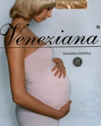 

Rajstopy Ciążowe Veneziana Mamma 20DEN Visone 3