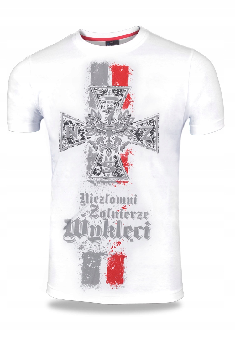 

Koszulka Patriotyczna Żołnierze Wyklęci Biała r L