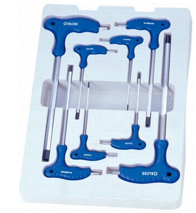 Klucze IMBUSY HEX H2 10 8sz TYP L KING TONY 22208M