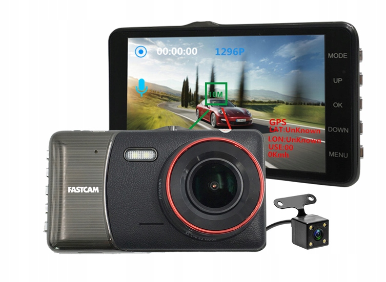 

B500 Gps Rejestrator jazdy kamera cofania Asystent