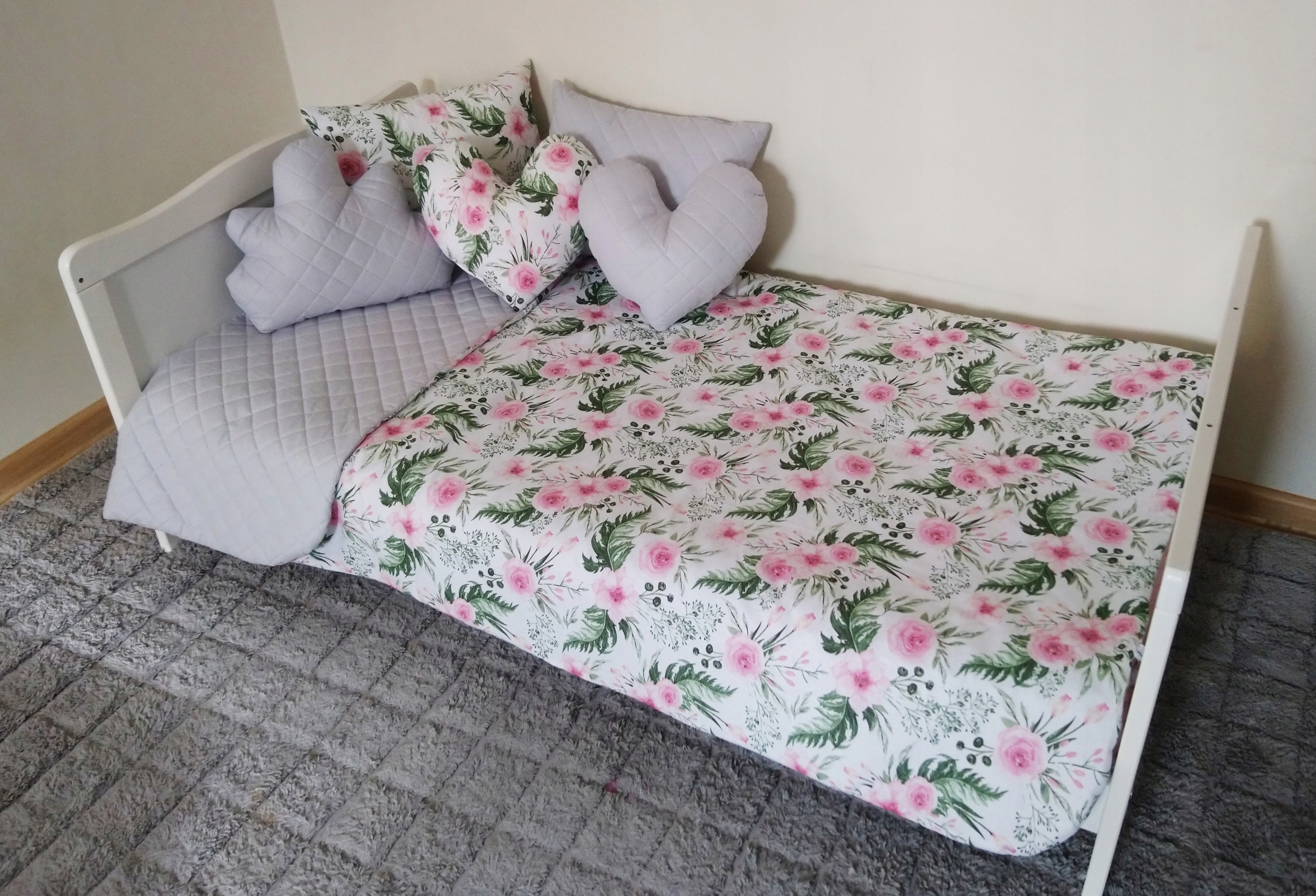 Narzuta łóżko dziecięce 210 cm 150 wzorów +GRATIS Marka Pluszowe Sówkowo