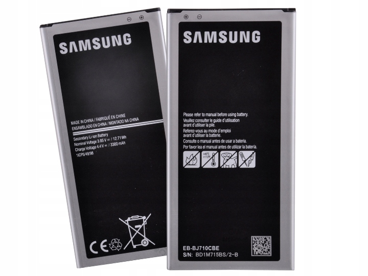 

Oryginalna Bateria Samsung EB-BJ710CBE J7 2016