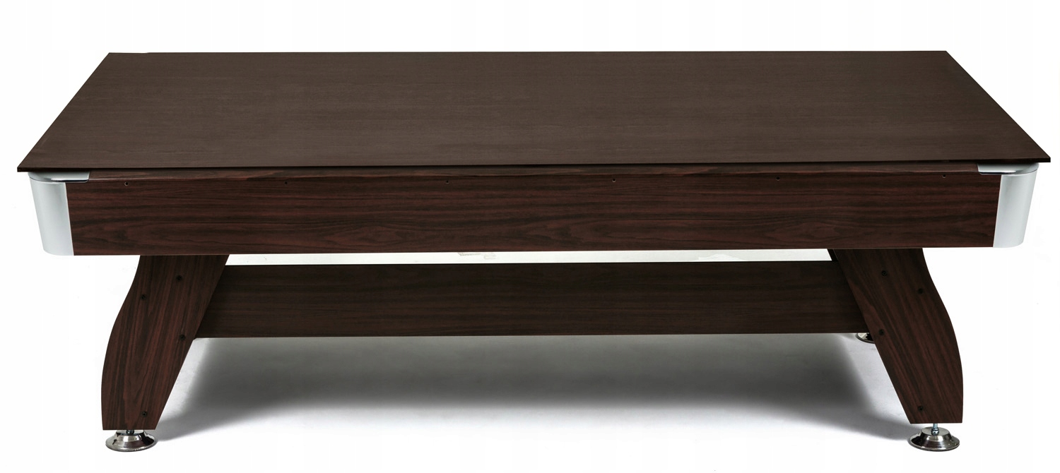 Stół bilardowy 9ft z nakładką ping pong akcesoria Model Vip Extra brąz/zielony 9ft z ping-pong