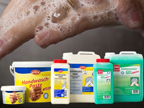Eilfix Pasta Krem Handreinigungs do mycia rąk 20l Producent Eilfix
