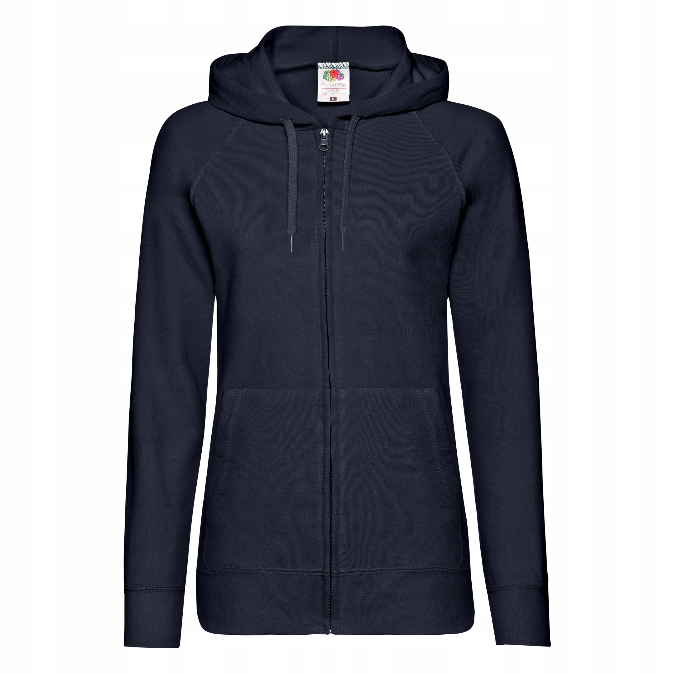 

Damska Bluza Kaptur Zamek - Fruit light d.navy S