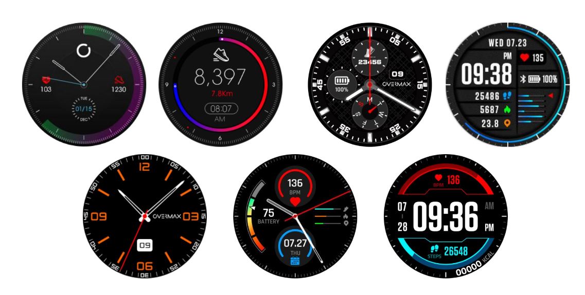 SMARTWATCH TOUCH 2.6 ZEGAREK 3 PASKI PULS PPG IP67 Model inny