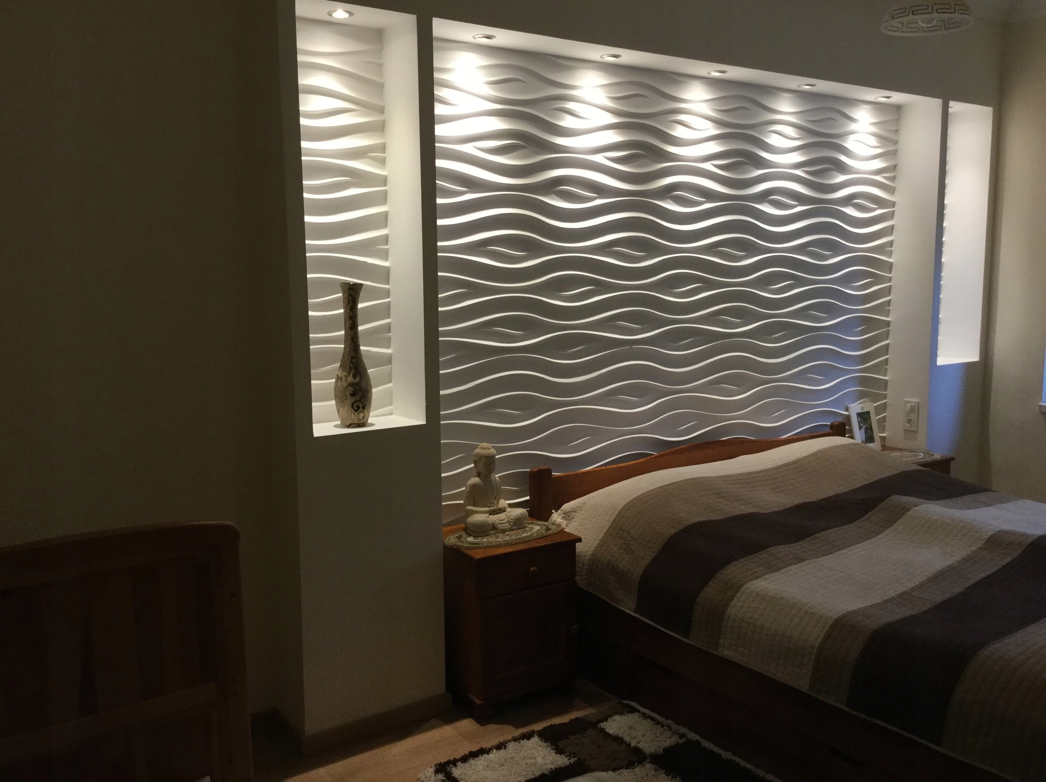 Styropianowe Panele Ścienne 3D 60x60OCEAN Jednostka sprzedaży sztuka