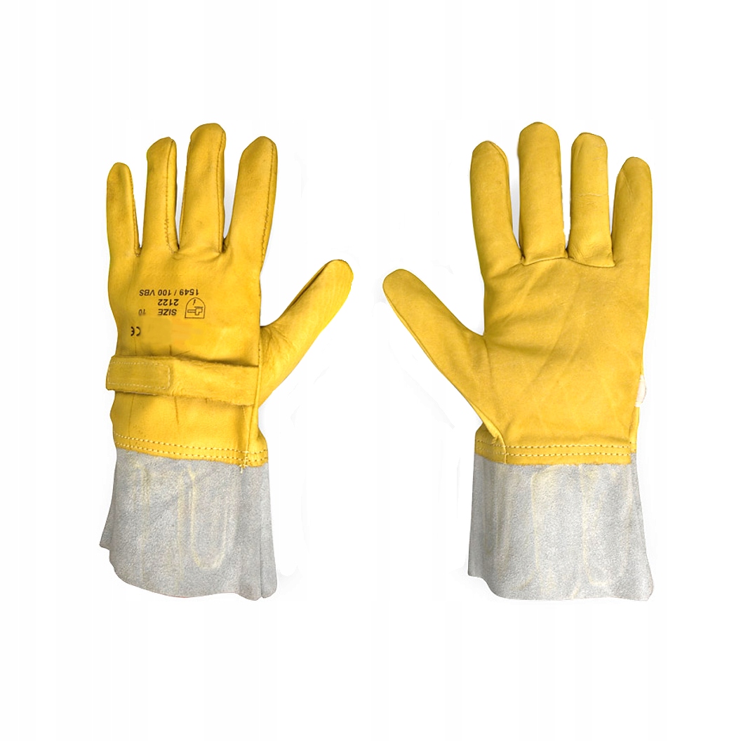 

Rękawice Skórzane Cienkie Rzep 1549/100VBS r.10/XL