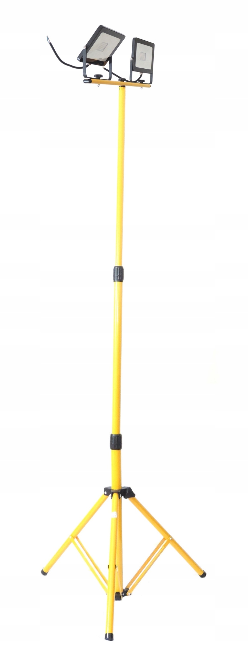 STATYW STOJAK + 2x NAŚWIETLACZ 50W LED - 1,65m
