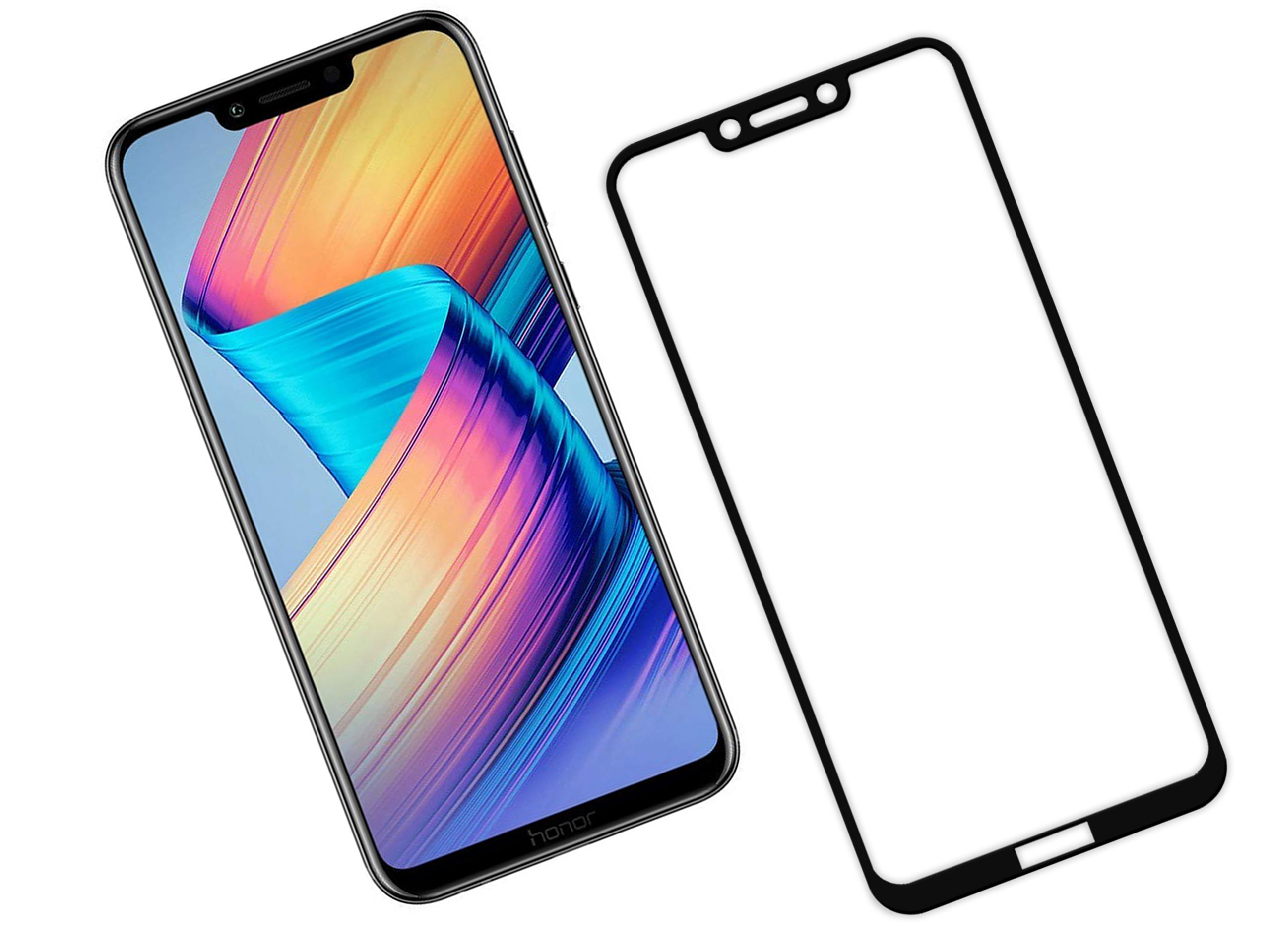 

Szkło 3D hartowane szybka Huawei Honor Play Czarne