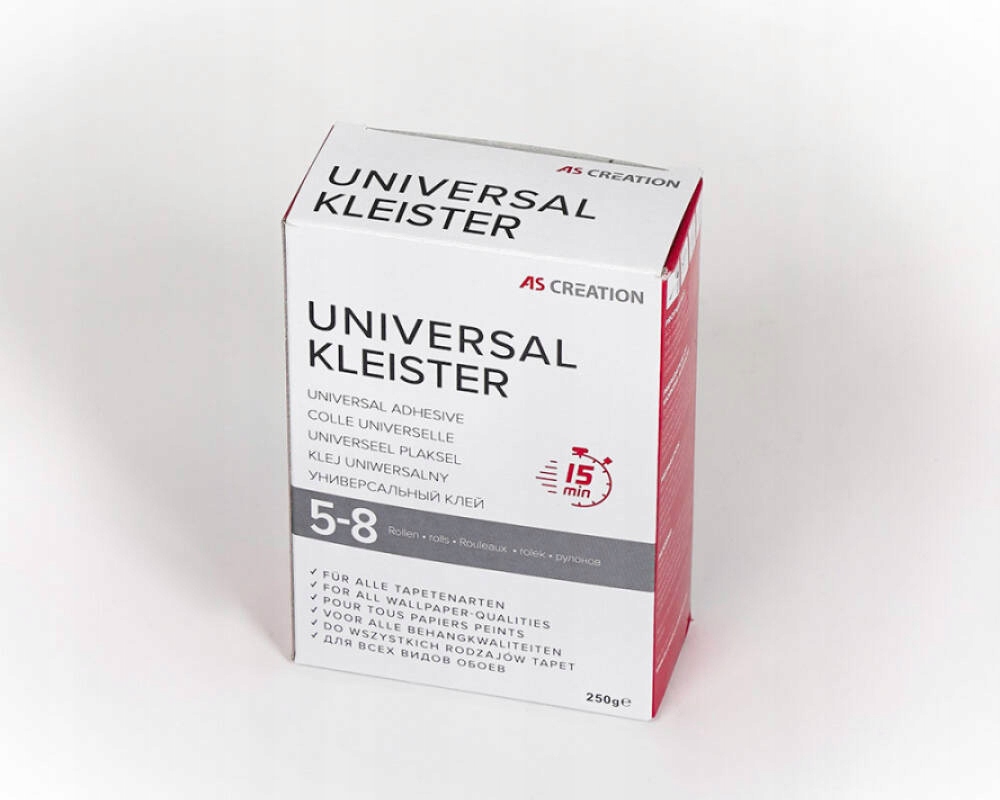 

Universal As Klej Do Tapet Każdego Rodzaju 250G