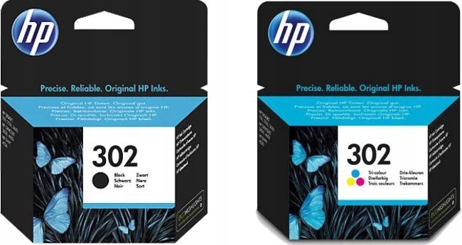 Komplet Hp 302 Černá Barva F6U65AE F6U66AE