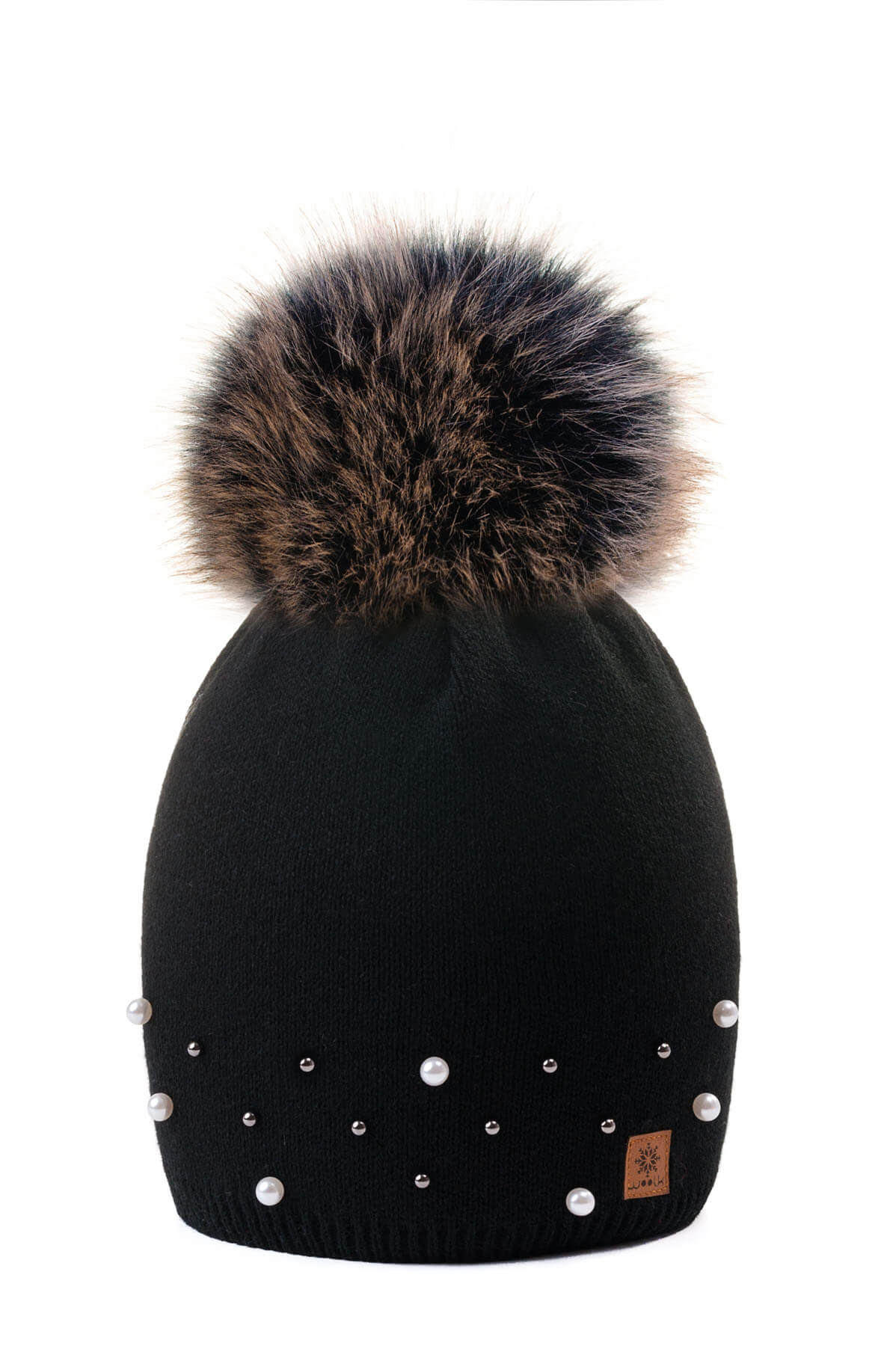 

Czapka WL-12 Pompon Perły Uniwersalna Ocieplana