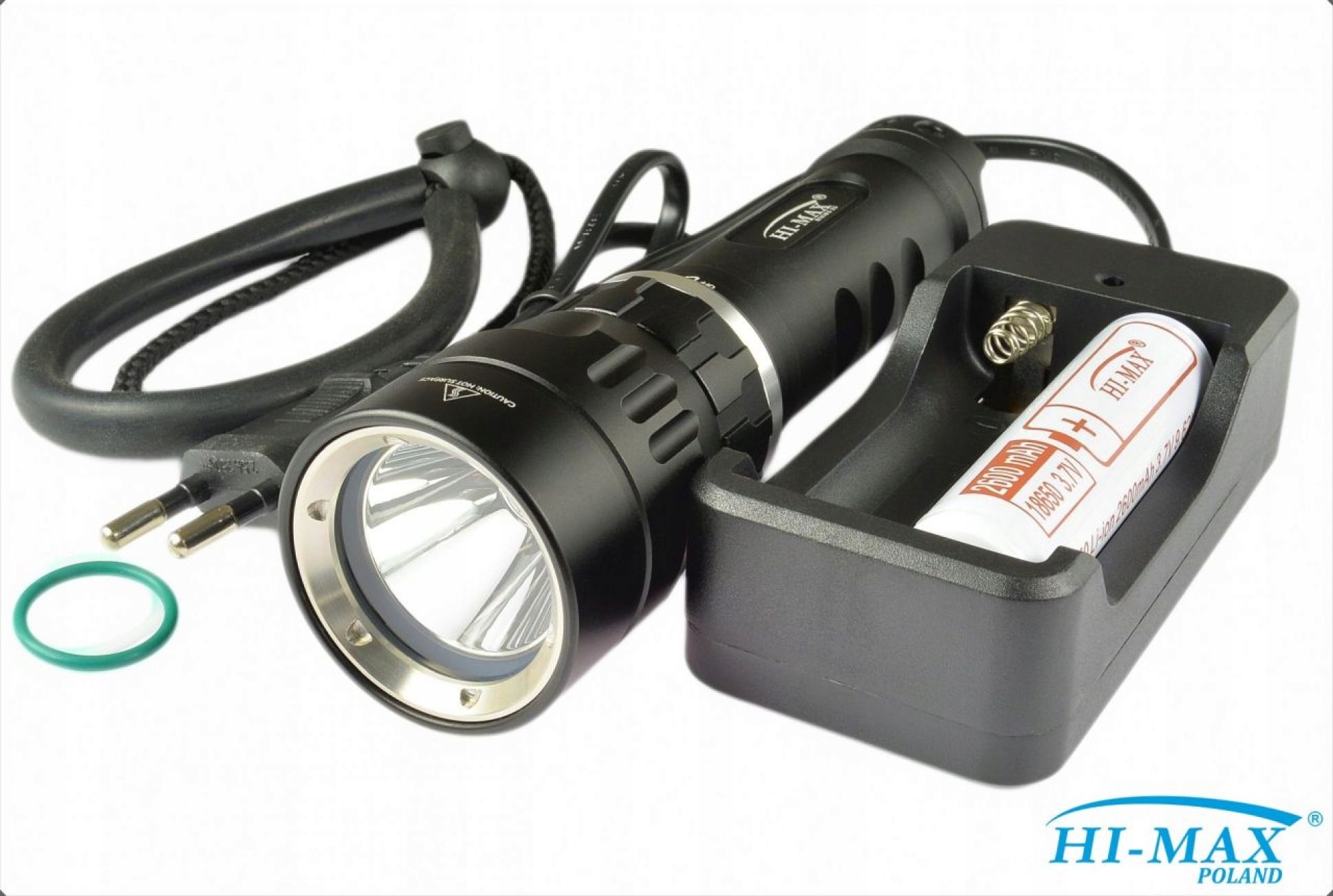 Latarka HI-MAX X5 1100lm (Zestaw)