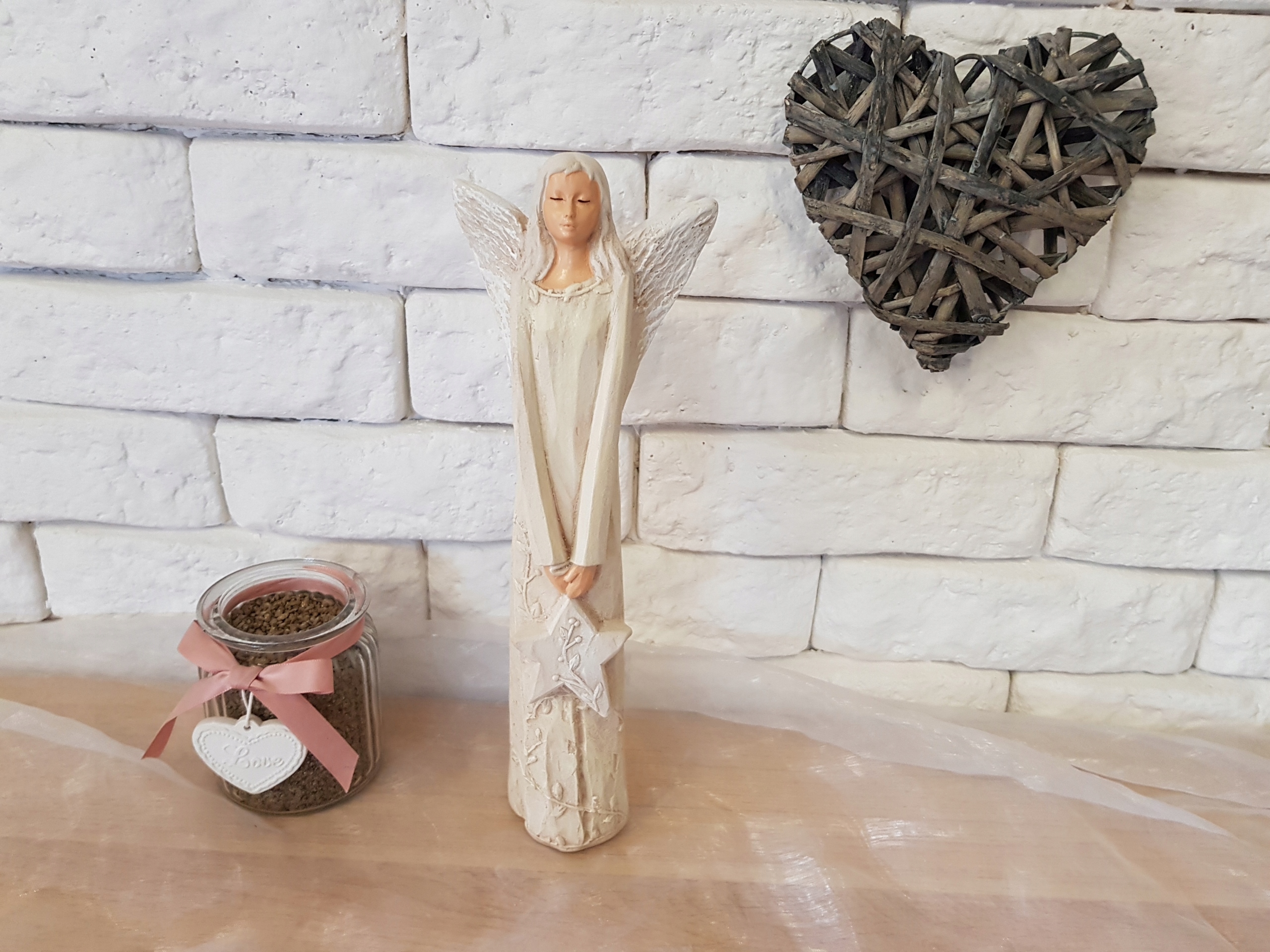 ANIOŁ ANIOŁEK BELLA ZE ZMIERZCHU FIGURKA DEKORACJA Materiał wykonania inny