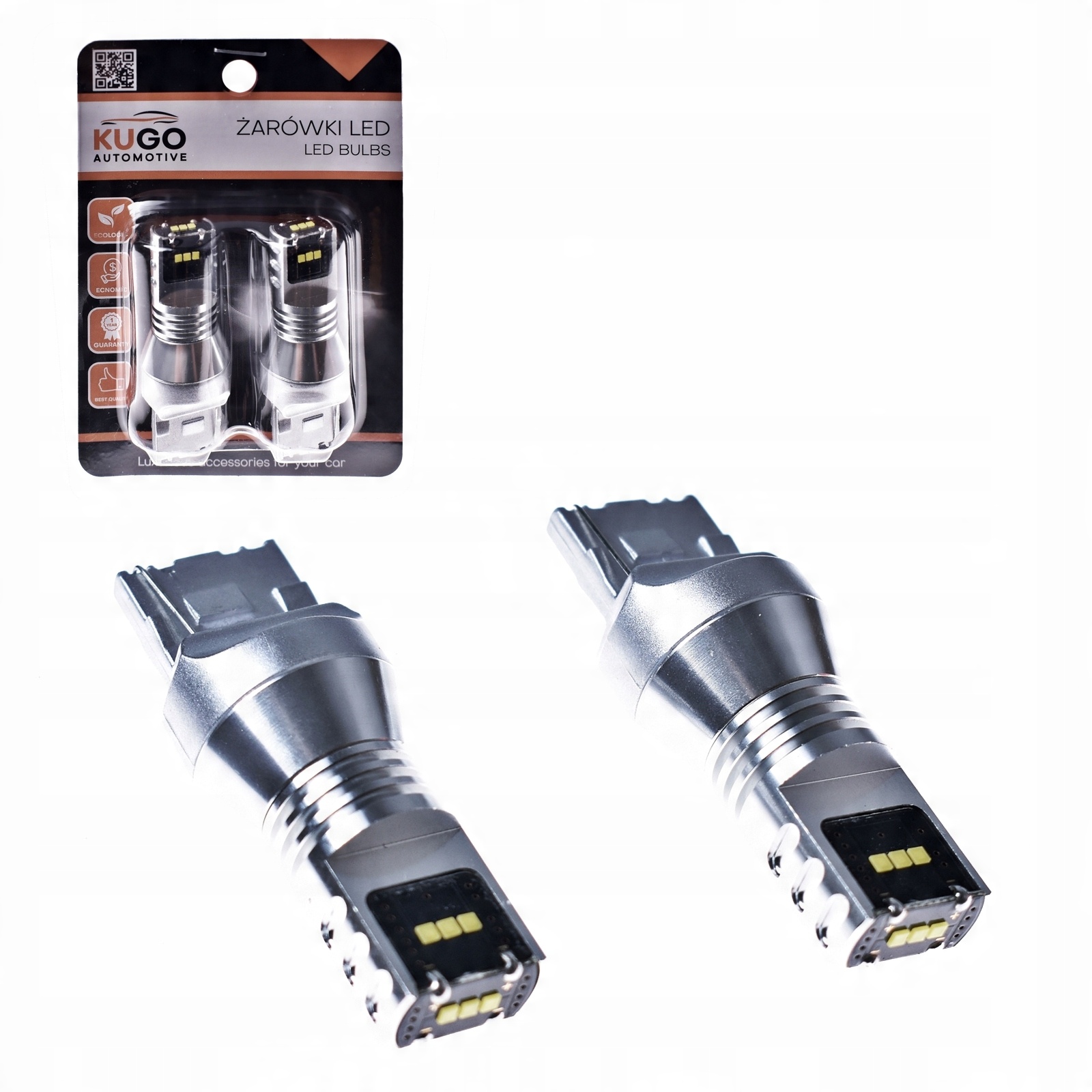 

Żarówki W21W 7440 9x Lg Csp Usa Led Can Drl 900lm