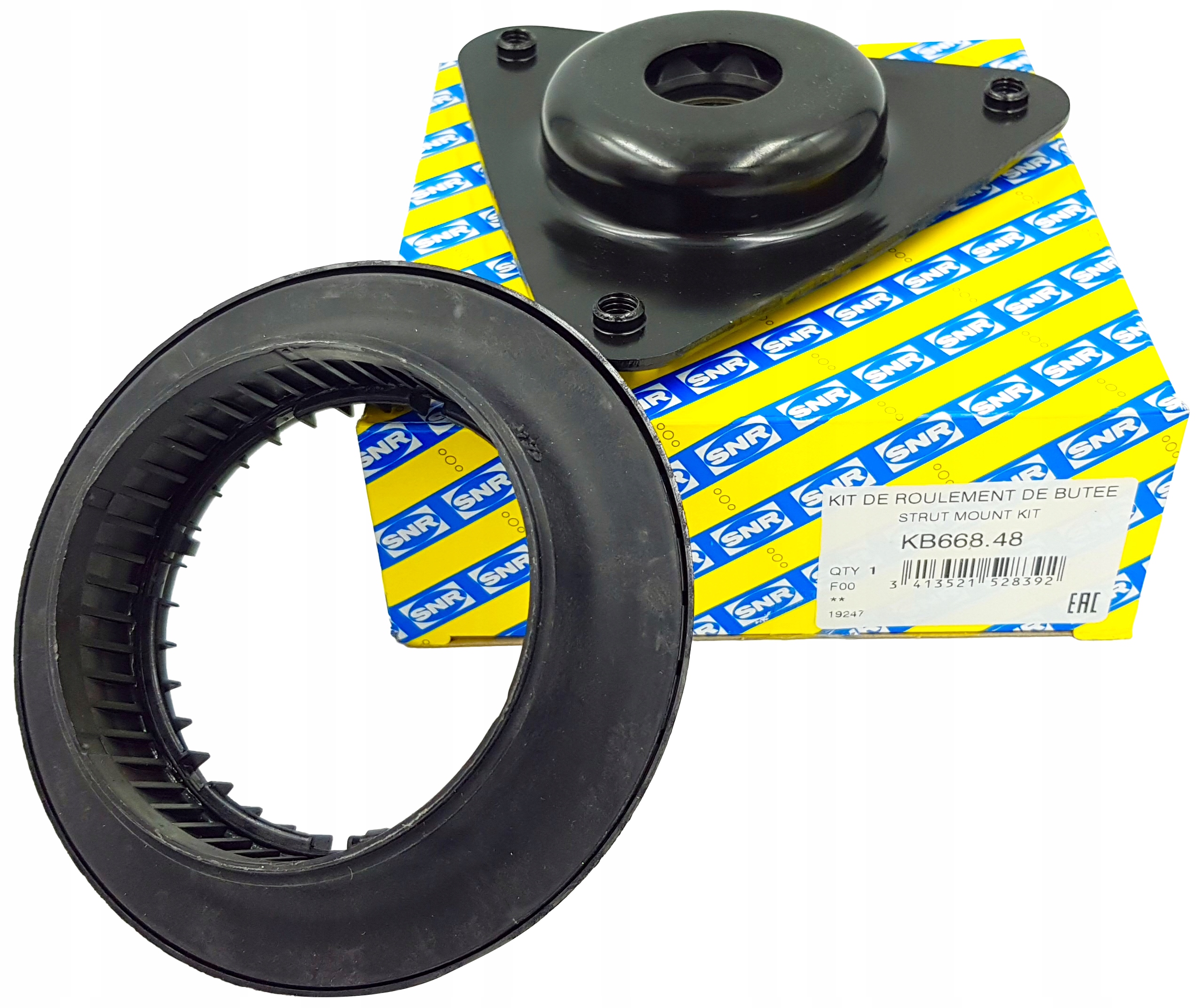 KB668.48 - ПОДУШКА АМОРТИЗАТОРА ПЕРЕДНЯЯ RENAULT MEGANE III IV