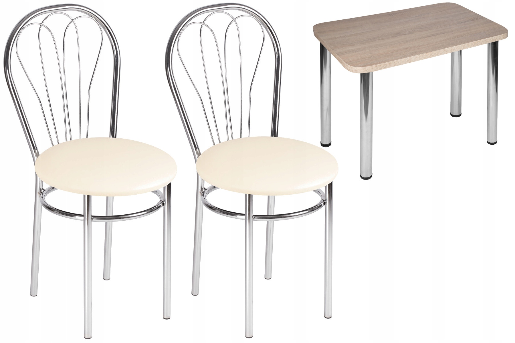 Set: Stôl+2 stoličky, kreslá
