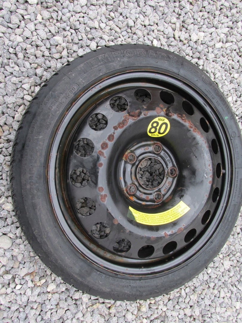 Запасне під'їзне колесо opel Vectra C astra zafira