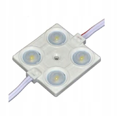 

Moduł Led 4 diodowy SMD2835 2W Sqr odlew W 6000K