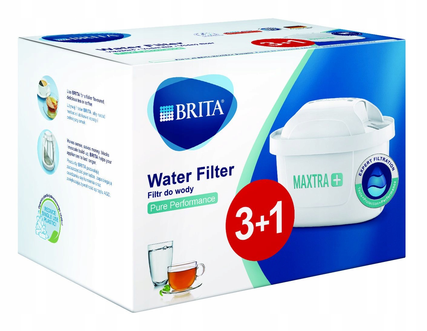 

Wkład wymienny Brita Pure Performance 3 +1 szt.