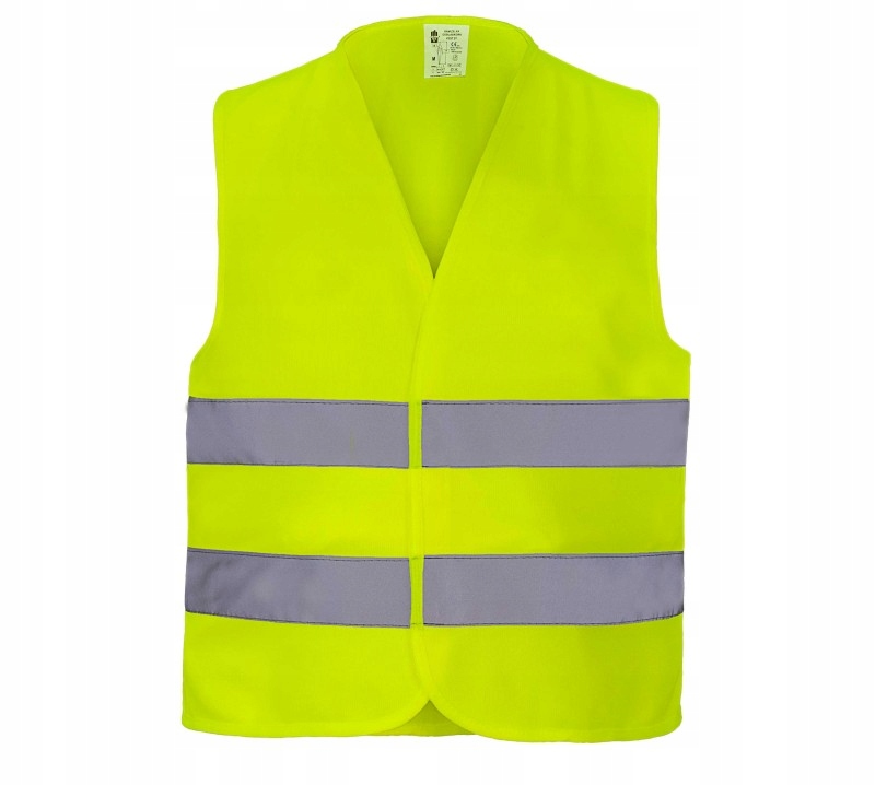 

VEST2YELLOW Kamizelka odblaskowa drogowa żółta