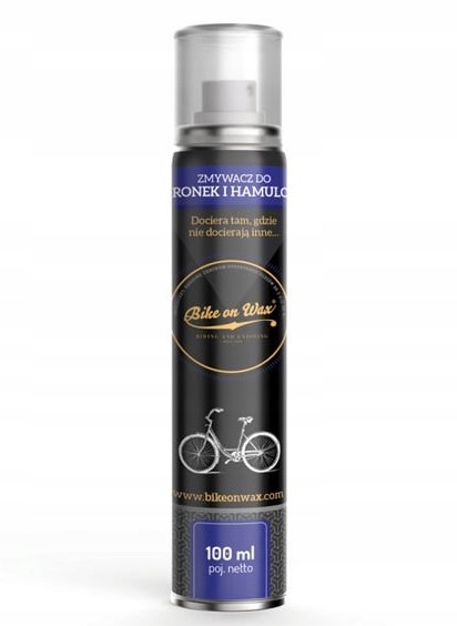 

Zmywacz do koronek i hamulców roweru Bike on Wax