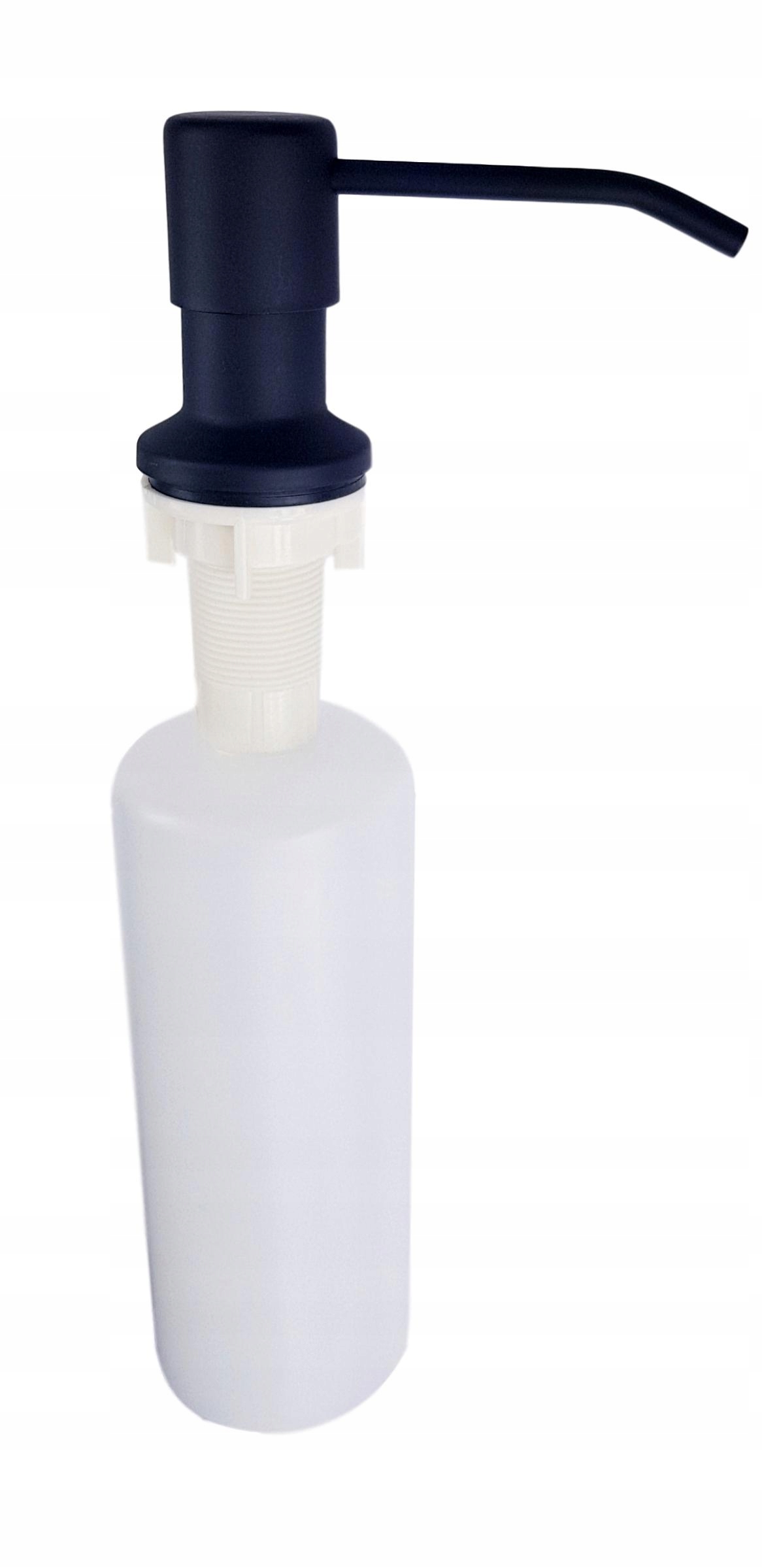 

Dozownik Na Płyn Na Mydło Do Naczyń Czarny Mat