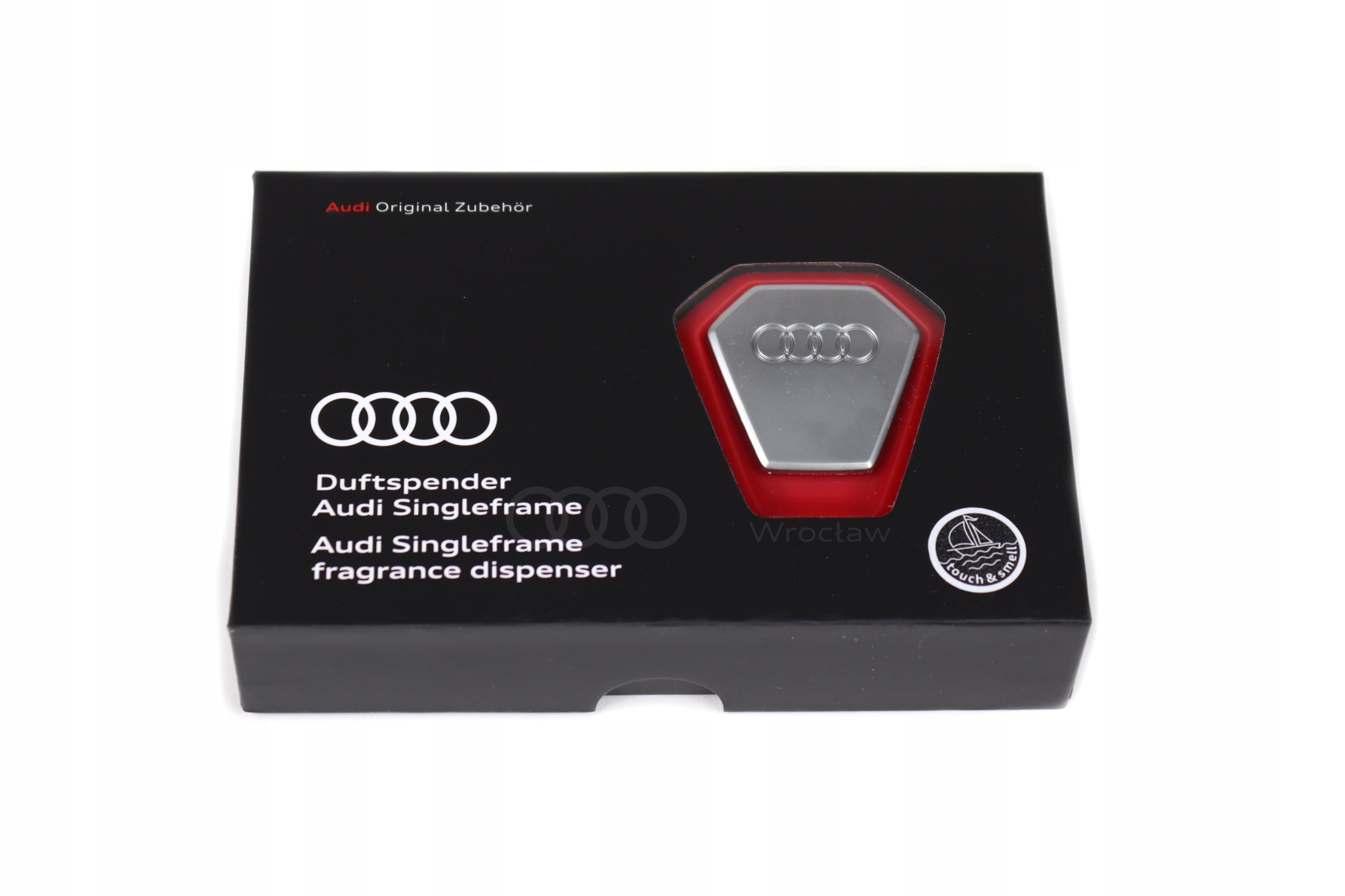 Oryg Zapach samochodowy Audi Oe 80A087009A Czerwony