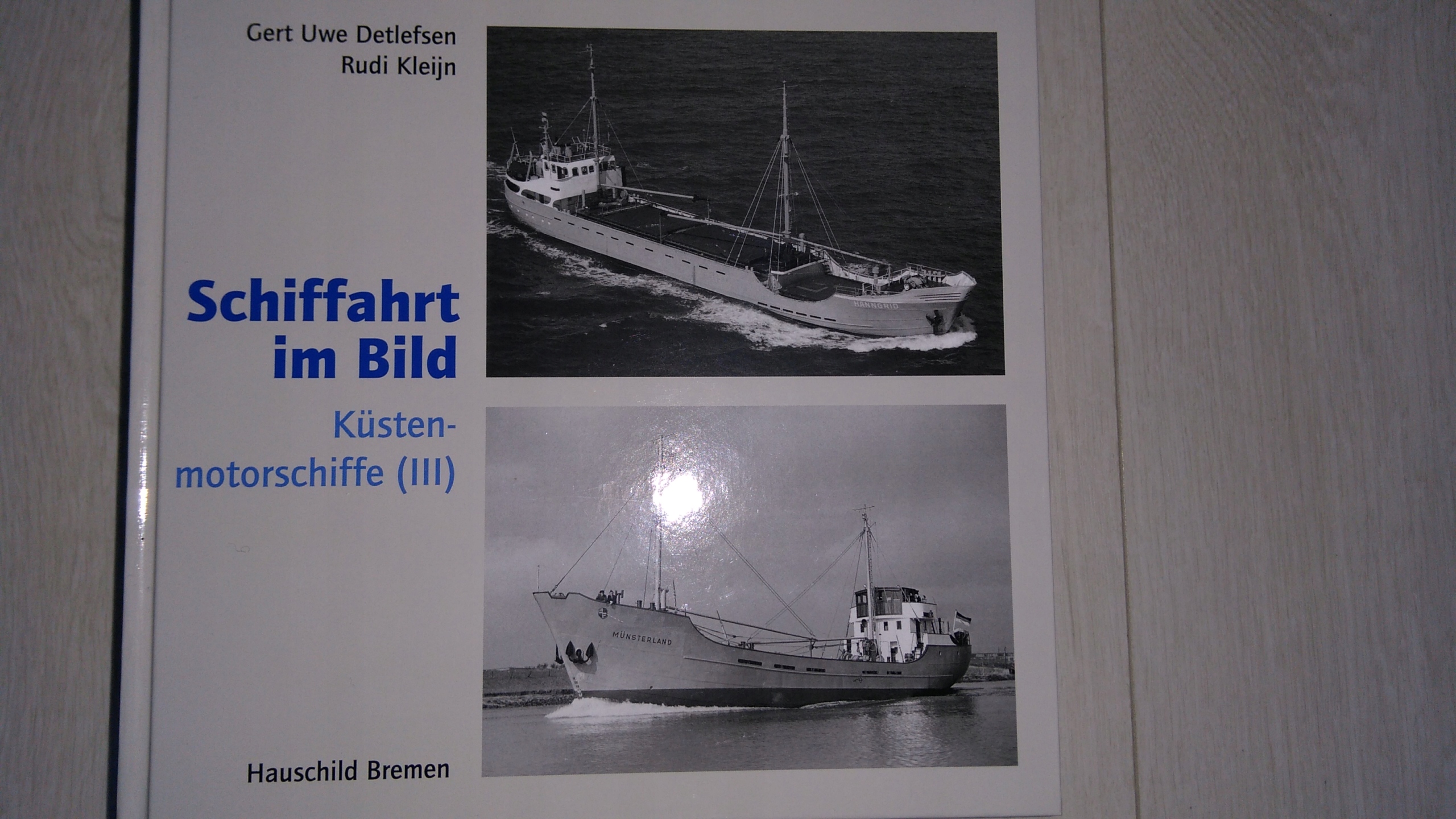 Statki handlowe książki w j. niemeickim