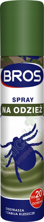 

Spray Na Odzież Odstrasza I Zabija Kleszcze 90ML