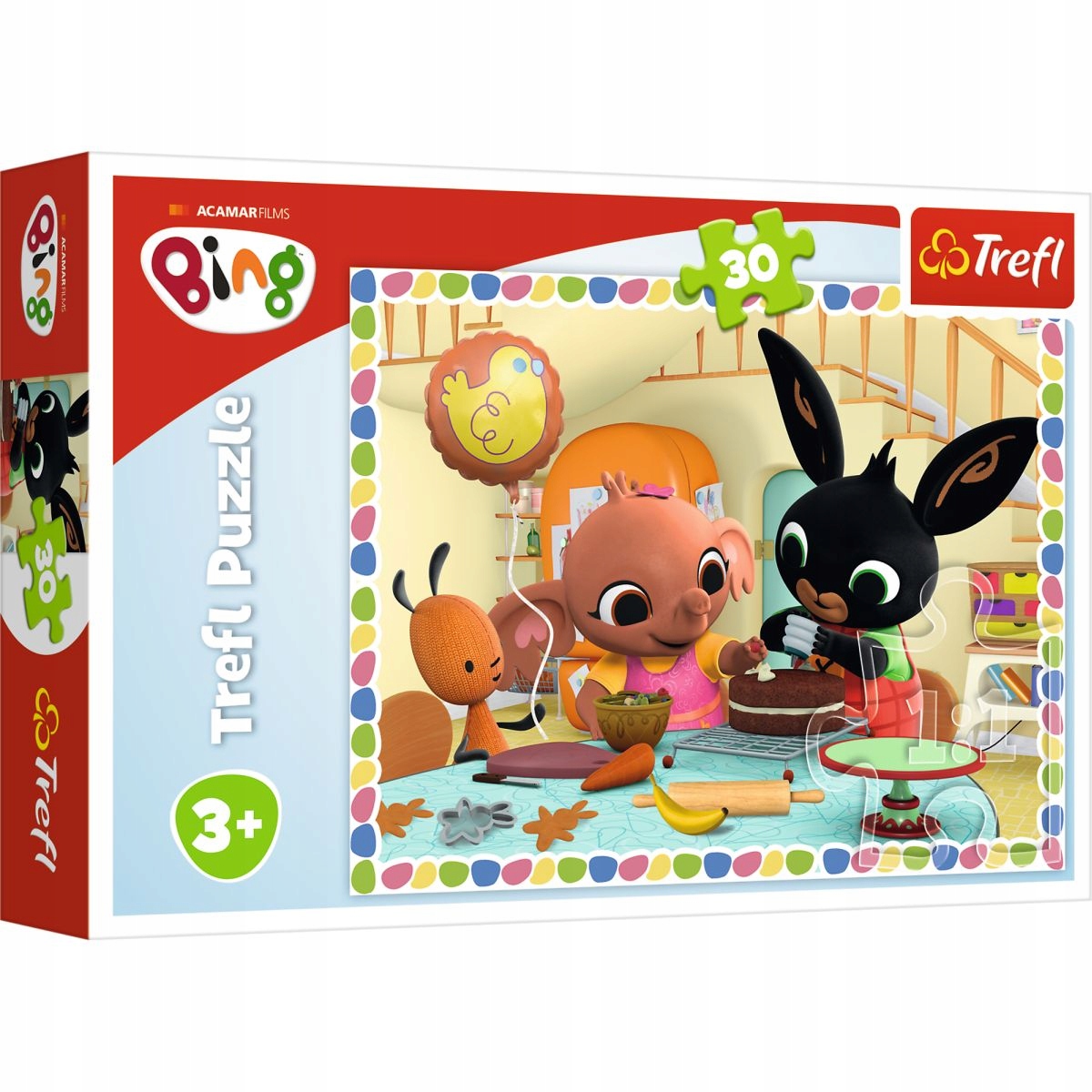 

Puzzle Bing Wesołe Wypieki 30 elem. 3+ Trefl 18263